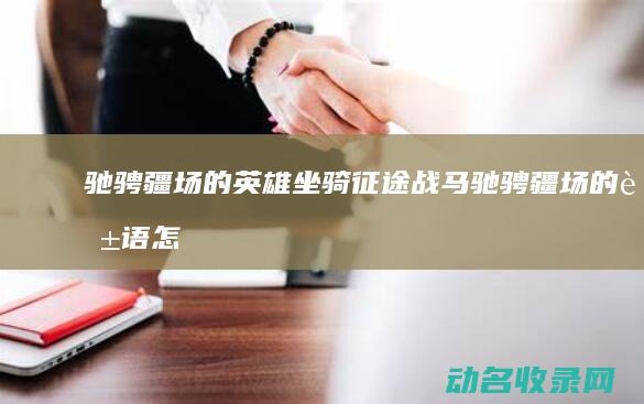 驰骋疆场的英雄坐骑 征途战马 (驰骋疆场的英语怎么说)