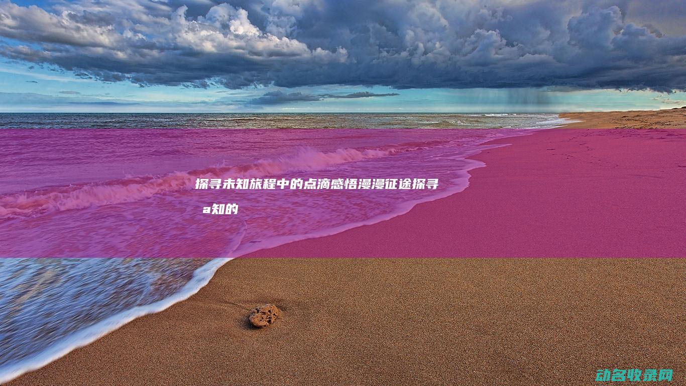 探寻未知旅程中的点滴感悟 漫漫征途 (探寻未知的旅程)