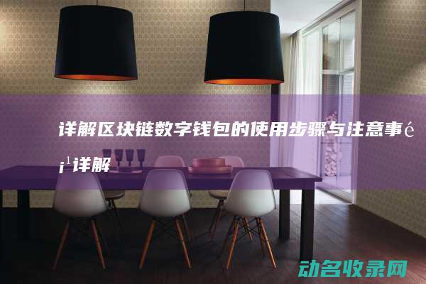 详解区块链数字钱包的使用步骤与注意事项 (详解区块链数据库下载)