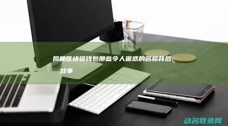 揭秘区块链钱包 那些令人困惑的名称背后的故事 (区块链的钱哪里来的)