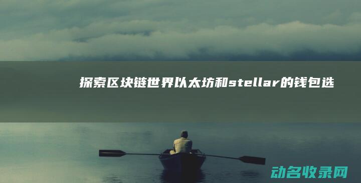 探索区块链世界 以太坊和stellar的钱包选择 了解比特币 (探索区块链技术)